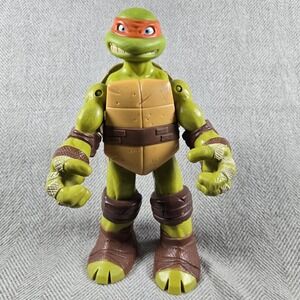 Teenage Mutant Ninja Turtles 10" Michelangelo 2012 Viacom Playmates Battle Shell